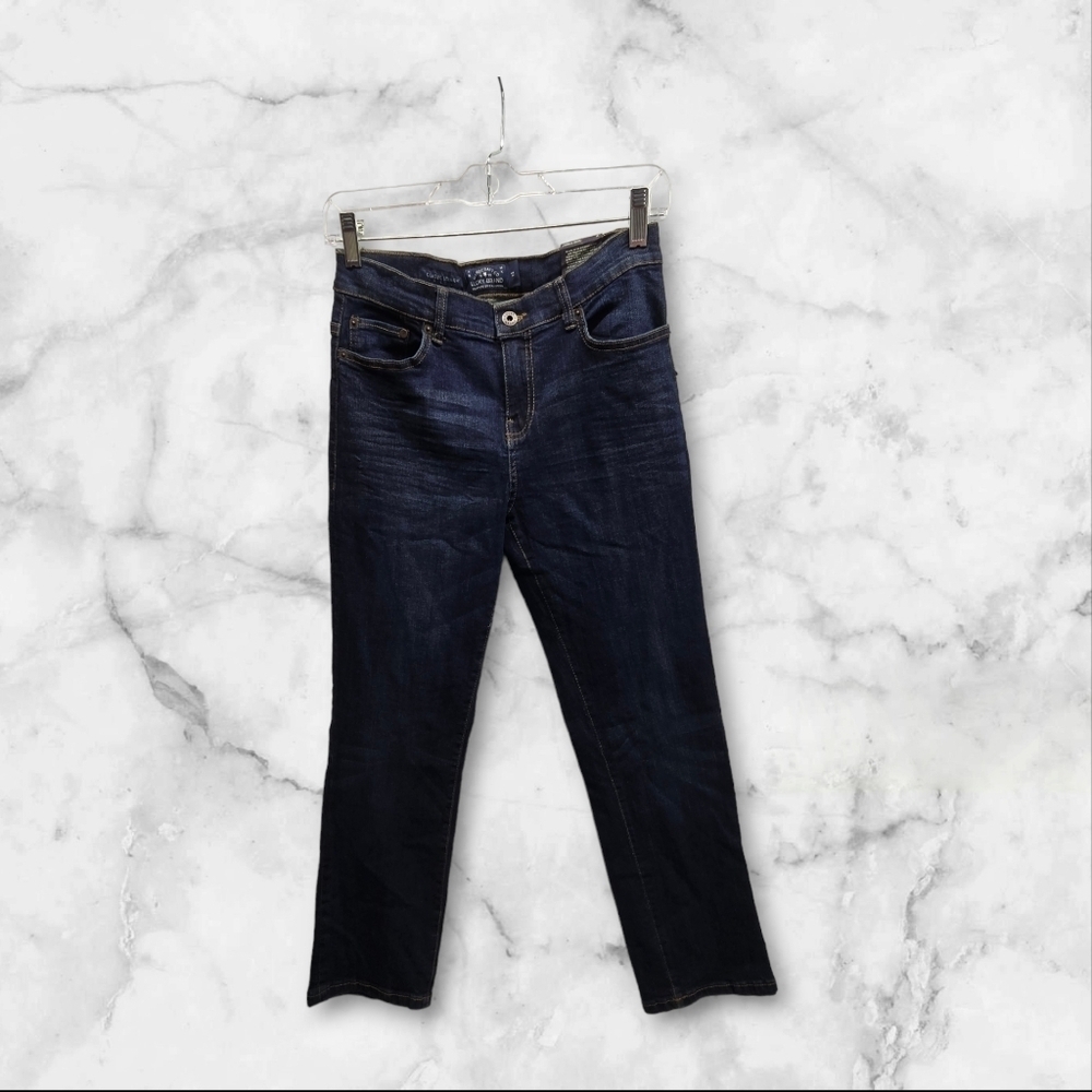 Lucky Brand Jeans Boys 14 Blue Classic Straight Leg Stretch Denim